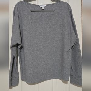 Time and Tru Gray Crew Neck Sweater
